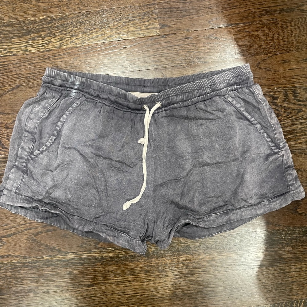 Chaser Gray Shorts With Drawstring - image 3